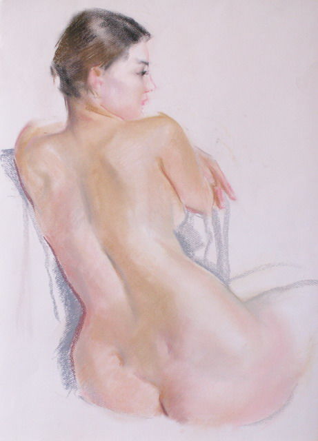 Malarstwo zatytułowany „Russian Venus” autorstwa Julia Ursul, Oryginalna praca, Olej