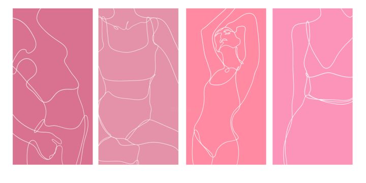 Цифровое искусство под названием "Womens" - Marie Utrachena, Подлинное произведение искусства, 2D Цифровая Работа