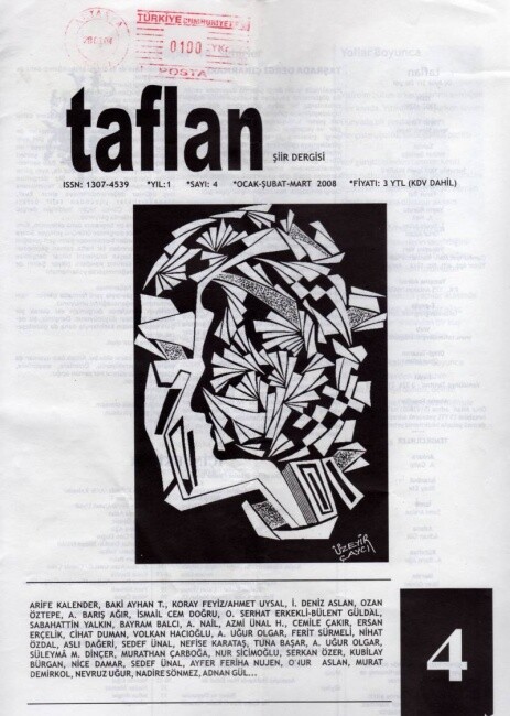 Digitale Kunst mit dem Titel "Taflan Dergisi" von Üzeyir Lokman Çayci, Original-Kunstwerk