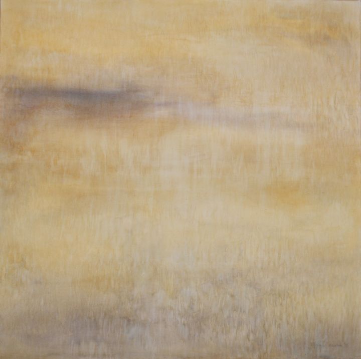 Schilderij getiteld "Desert" door Valentina Minciel-Mouton, Origineel Kunstwerk, Acryl