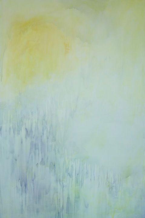 Peinture intitulée "Sunny day,diptyk 1a" par Valentina Minciel-Mouton, Œuvre d'art originale, Acrylique