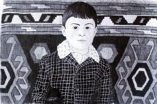 Drawing titled "Little man" by Vachagan Gratian, Original Artwork, Other