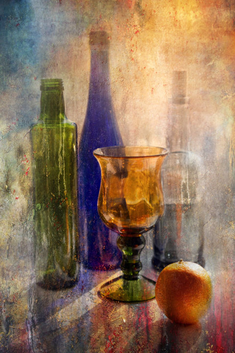 Цифровое искусство под названием "Orange juice" - Vadim Fedotov, Подлинное произведение искусства, Цифровая фотография