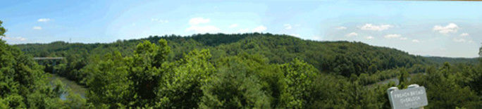Photography titled "French Broad Overlo…" by Vagabonddesigns, Original Art,
