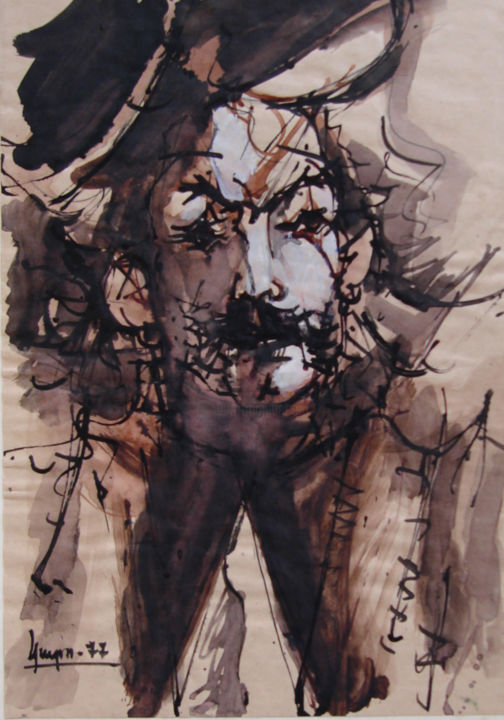Картина под названием "20-29-2x41-8-1977-a…" - Karo Mkrtchyan, Подлинное произведение искусства