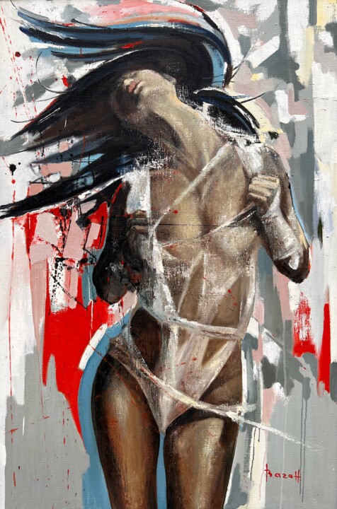 Картина под названием "Вдохновение" - Vahan Shahbazyan, Подлинное произведение искусства, Масло