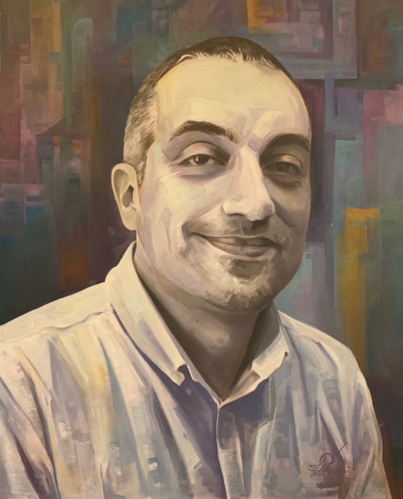 Картина под названием "Vahe." - Vahe-Martin Martin-Vahe, Подлинное произведение искусства, Масло