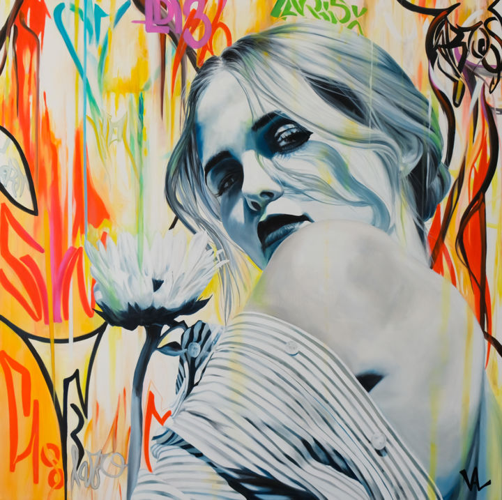 Je T Aime Un Peu Beaucoup Painting By Val Escoubet Artmajeur Je T Aime Un Peu Beaucoup Painting By Val Escoubet Artmajeur