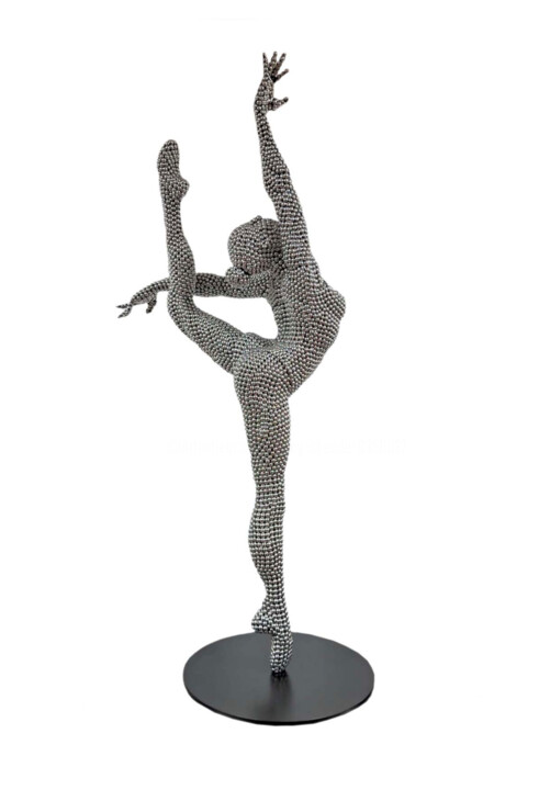 雕塑 标题为“Ballerina” 由Valay Shende, 原创艺术品, 不锈钢