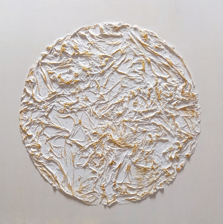 绘画 标题为“Sun” 由Valdas Nariunas, 原创艺术品, 丙烯 安装在铝上