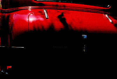 Photography titled "Classic Red Trunk" by De Visser, Val, Original Artwork