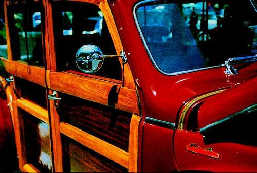 Photography titled "Wood Sided Wagon" by De Visser, Val, Original Artwork