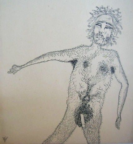  Homo Habilis, Dibujo por Gilvillelas