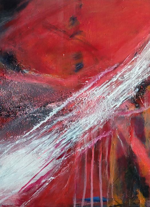 绘画 标题为“Meteora” 由Valemi, 原创艺术品, 丙烯