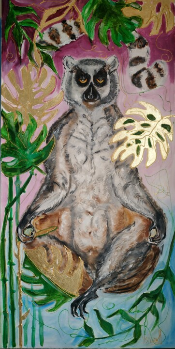 Peinture intitulée "Complete peace of m…" par Valentina Simma, Œuvre d'art originale, Huile