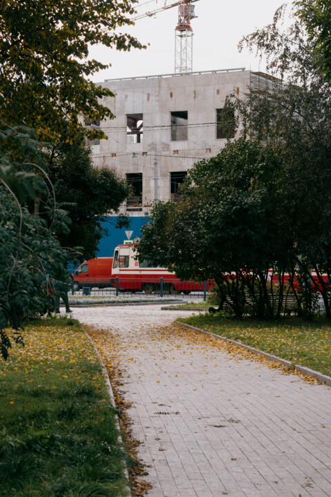 "Street photo in Sai…" başlıklı Fotoğraf Valeria Nikitina tarafından, Orijinal sanat, Dijital Fotoğrafçılık