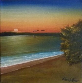 Pittura intitolato "IL PASSAGGIO" da Valeria La Piana, Opera d'arte originale,