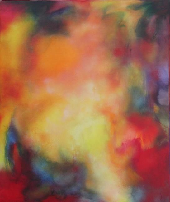Peinture intitulée "Fruit de la passion" par Valériane Gé, Œuvre d'art originale,