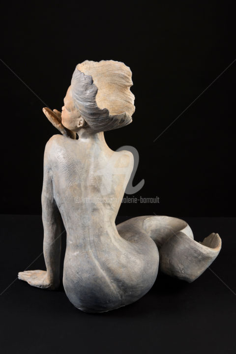 Sculpture titled "sirene-de-loire5.jpg" by Valerie Barrault, Original Artwork
