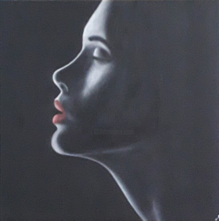 Peinture intitulée "Femme 7" par Valerie De Iseppi, Œuvre d'art originale, Huile