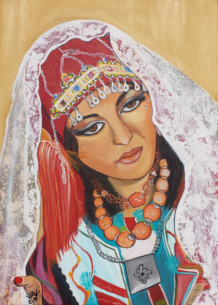 peinture sur toile maroc
