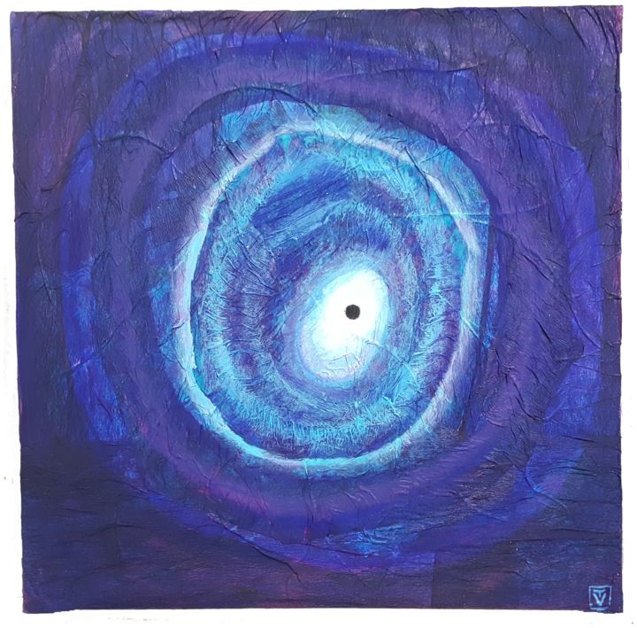 Painting titled "#4" by Valérie Thévenot, Original Artwork