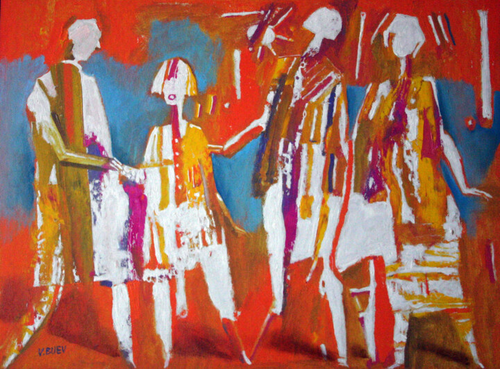 CompositionFigurative22.Jpg, Painting by Valerii Buev Artmajeur