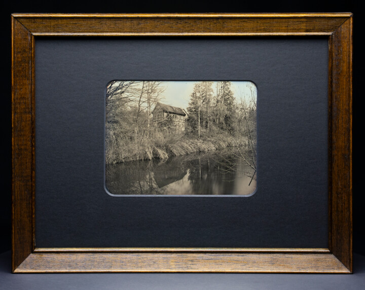 摄影 标题为“Ellwangen - Fluss J…” 由Valerius Geng, 原创艺术品, 电影摄影 安装在纸板上