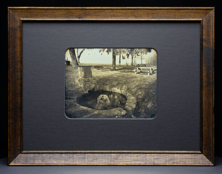 Photography titled "Jagstursprung Walxh…" by Valerius Geng, Original Artwork, Analog photography Mounted on Cardboard