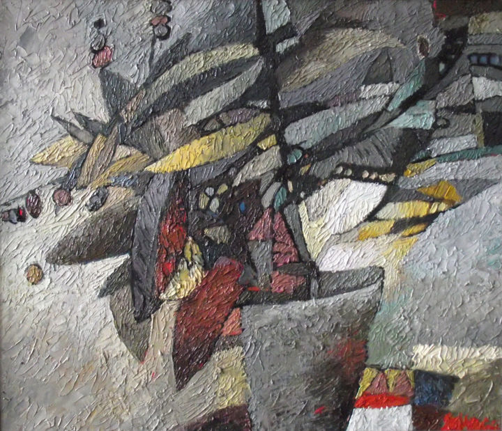 Malerei mit dem Titel "Maranta" von Valeriy Timofeyev, Original-Kunstwerk, Öl
