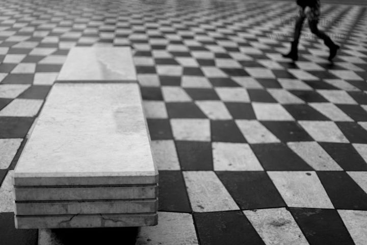Photography titled "pave-place-massena-…" by Valery Trillaud, Original Artwork