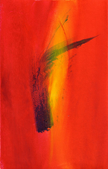 Painting titled "Article = "Du confl…" by Valia Solène, Original Artwork, Acrylic