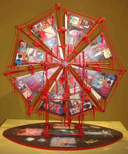 "The Ferris Wheel" başlıklı Tablo Linda Vallejo tarafından, Orijinal sanat