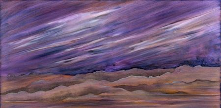 Painting titled "Barstow X" by Linda Vallejo, Original Artwork