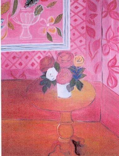 Peinture intitulée "la vie en rose" par Bénédicte Valton, Œuvre d'art originale