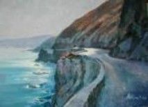 Peinture intitulée "La costa" par Aveni Peppe, Œuvre d'art originale, Huile
