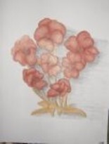 Pintura intitulada "Flores 2" por Vanda Estriga, Obras de arte originais