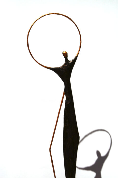 Γλυπτική με τίτλο "Sculpture longilign…" από Vanessa Renoux, Αυθεντικά έργα τέχνης, Χαρτί