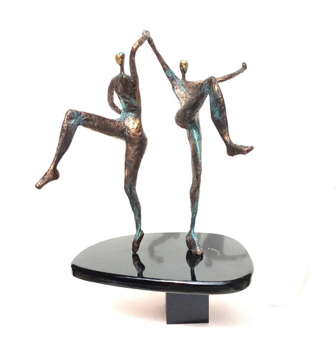 "Deux danseurs à la…" başlıklı Heykel Vanessa Renoux tarafından, Orijinal sanat, Kâğıt