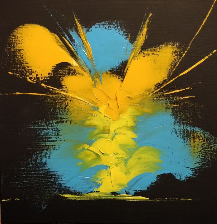 Peinture intitulée "BRAZIL" par Sylvia Lacroix, Œuvre d'art originale, Huile