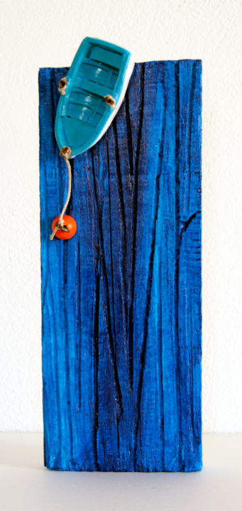 Escultura titulada "blueboat04.jpg" por Vanja Maracic, Obra de arte original