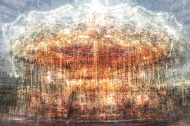 Arts numériques intitulée "CAROUSSEL.jpg" par Steven Elio Van Weel, Œuvre d'art originale, Photo montage