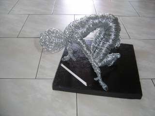 Sculpture intitulée "Le coureur" par Vanya, Œuvre d'art originale
