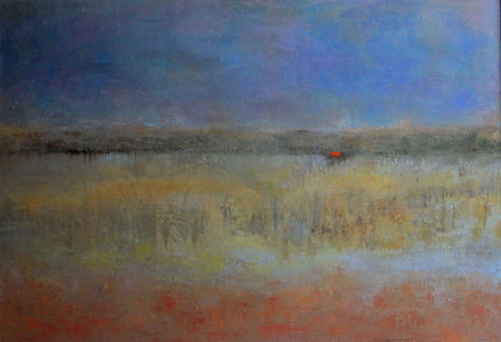Картина под названием "Desert" - Varduhi Mkhitaryan, Подлинное произведение искусства, Масло