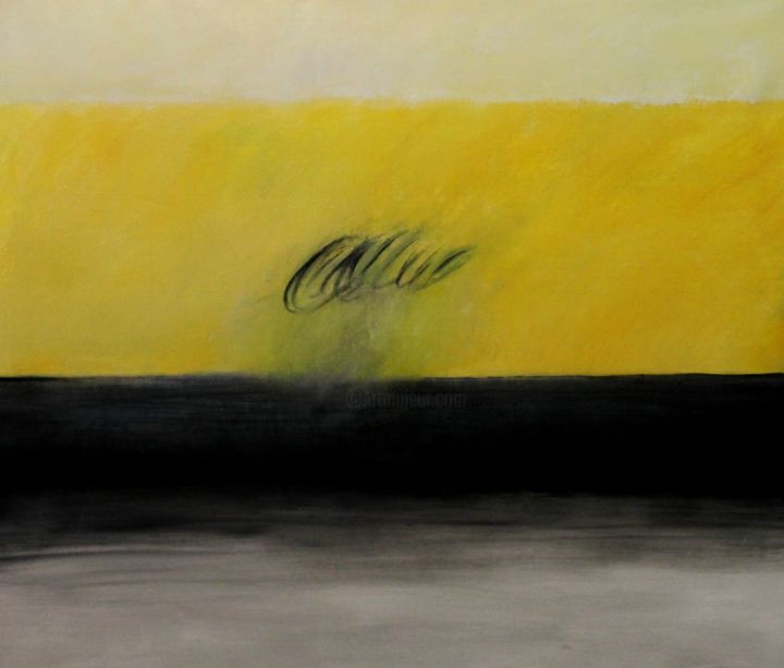 Картина под названием "Black water" - Varduhi Mkhitaryan, Подлинное произведение искусства, Масло