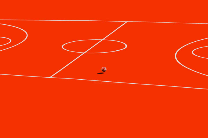 Photographie intitulée "Red sport" par Varvara Shtern, Œuvre d'art originale, Photographie numérique