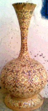 Schilderij getiteld "Vase de l'artisanat…" door Nassek Hassan, Origineel Kunstwerk