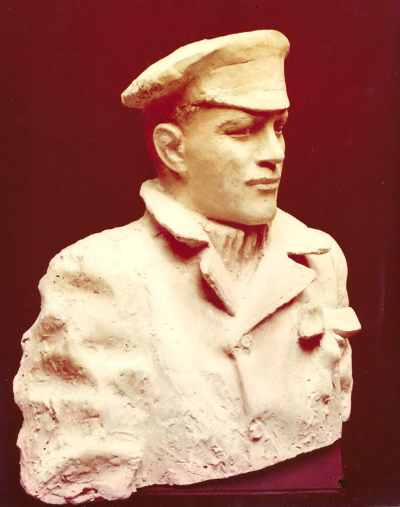 Sculpture titled "historical person" by Vasyl, Original Artwork