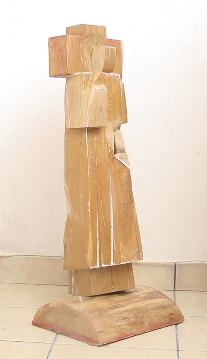 Escultura intitulada "walker" por Vasyl, Obras de arte originais
