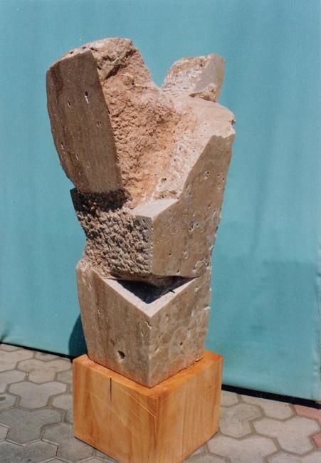 Sculpture titled "the man-cactus" by Vasyl, Original Artwork